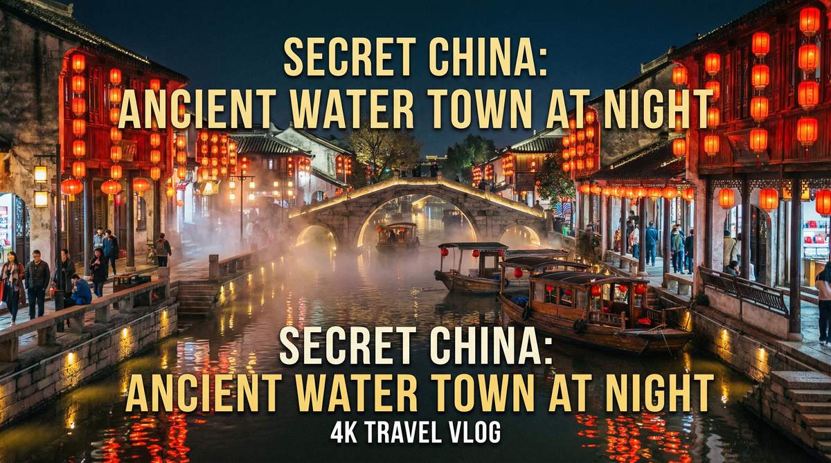 蜜桃古镇夜景视频